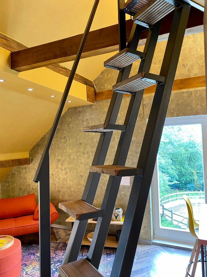 Hof Vierzehnender Im Hohen Venn - 70Qm Maisonette - 2 Schlafzimmer - Wohnkueche - Balkon Mit Grill - Monschau - Eifel - Hunde Willkommen - Islandpferde Ngoại thất bức ảnh