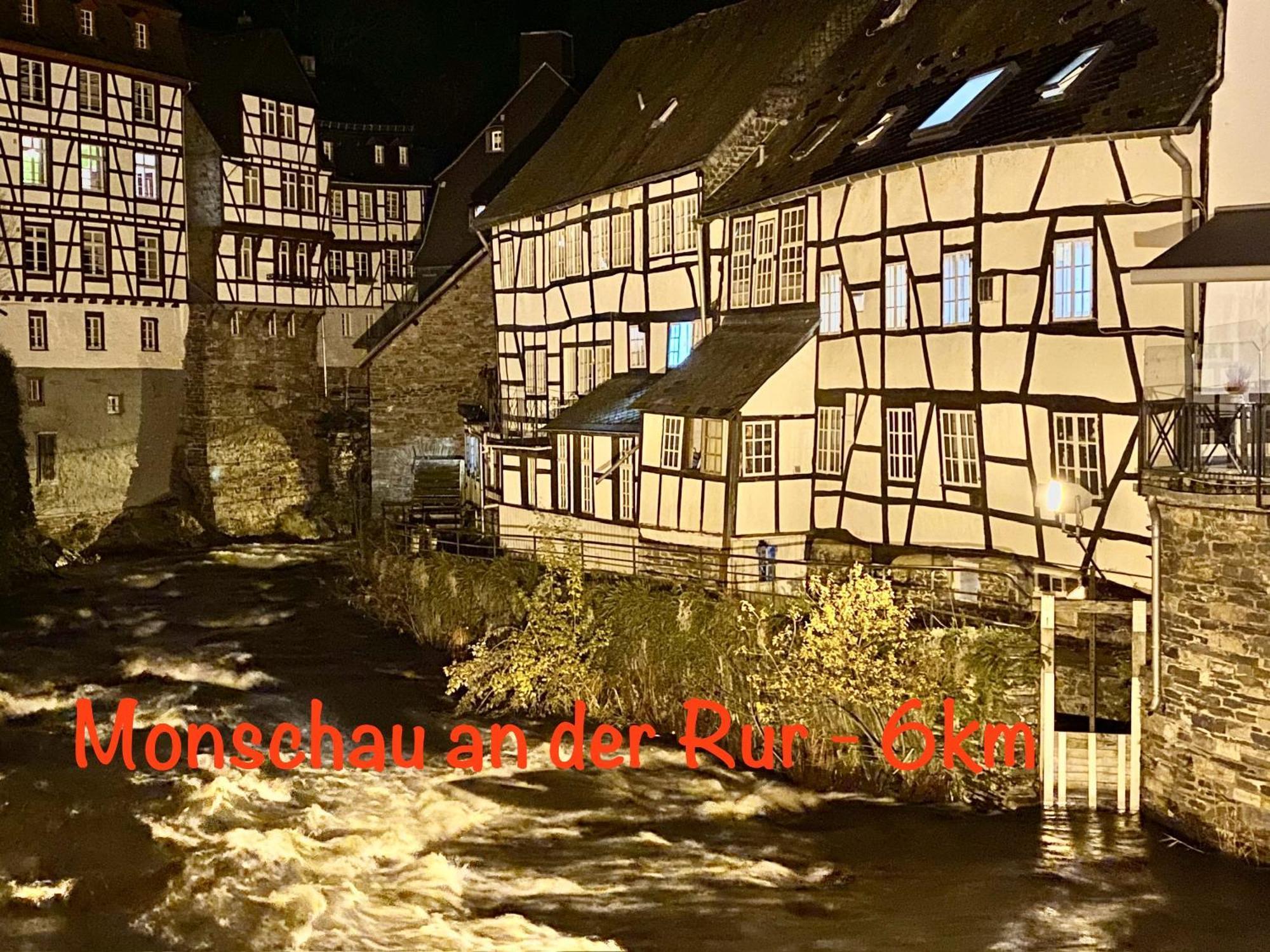 Hof Vierzehnender Im Hohen Venn - 70Qm Maisonette - 2 Schlafzimmer - Wohnkueche - Balkon Mit Grill - Monschau - Eifel - Hunde Willkommen - Islandpferde Ngoại thất bức ảnh